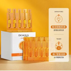 BIOAQUA Vitamina C Seum Antioxidante para la piel 2ml X 20 piezas