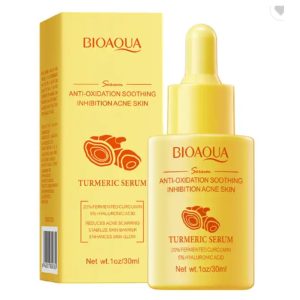 Serum Antioxidante Curcuma y Acido Hialuronico Inhibidor de Acne by BIOAQUA