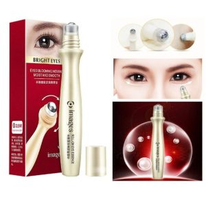 Suero Roll-On  Antiojeras Perlas y Colageno Contornos de Ojos