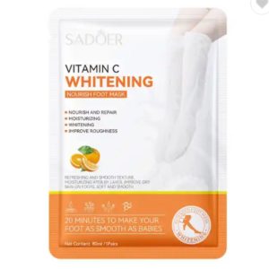 Mascarilla Piernas Leche y  Vitamina C Blanqueadora  Tonificante