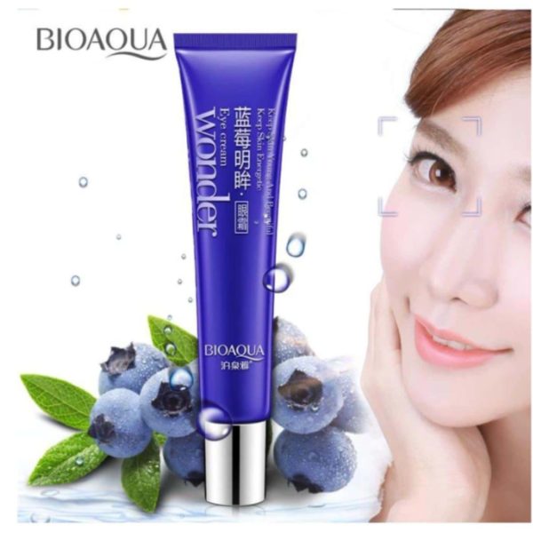 Bioaqua Crema Para Ojos Acido Hialurónico Blueberry Arrugas - Imagen 2