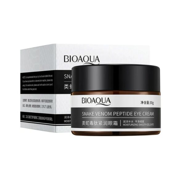 Crema suavizante y aclaradora contorno de ojos con Péptido de veneno de serpiente y niacinamida by BIOAQUA