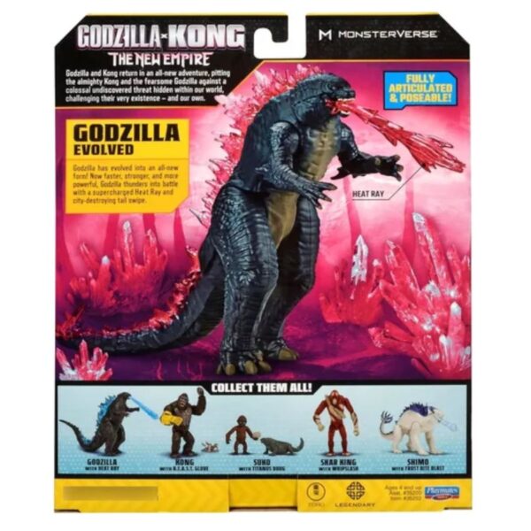 Godzilla X Kong Godzilla Evolved Monsterverse 15 cm - Imagen 3