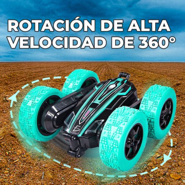 Coche de Radio Control 360° Llantas 4*4 - Imagen 2