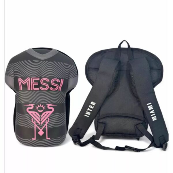 Mochila Backpack Futbol 3d Messi - Imagen 4