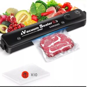 Selladora De Alimentos Al Vacío Vacuum Sealer Portatil