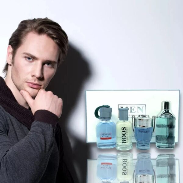 Kit Perfumes Boss Para Hombre 4 X 25 Ml - Imagen 4